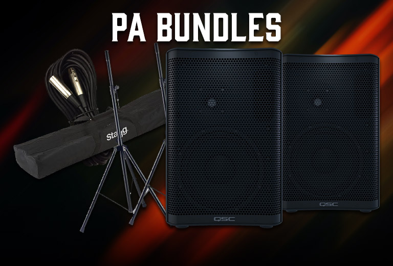 Grab your PA Bundle from Andertons!