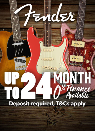 Up To 24 Months Interest Free Finance on Fender USA & Custom Shop Guitars At Andertons Music Co!