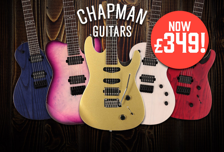 Chapman Standard Guitars for £349 at Andertons Music Co - up to £350 off!