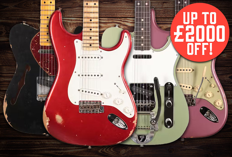 Incredible savings on Fender Custom Shop guitars while stocks last at Andertons Music Co!