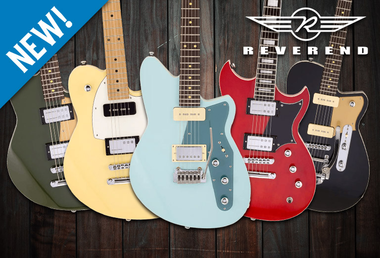 New Reverend 2024 Guitars In Stock At Andertons Music Co!