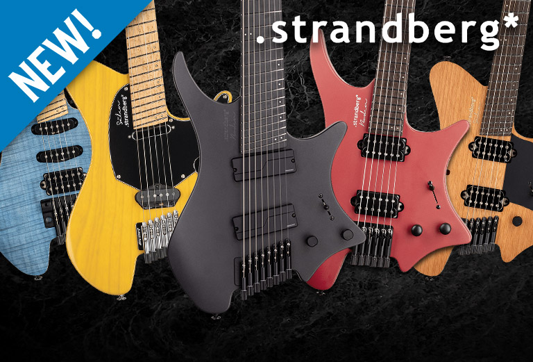 Strandberg headless guitars in stock now at Andertons Music Co!