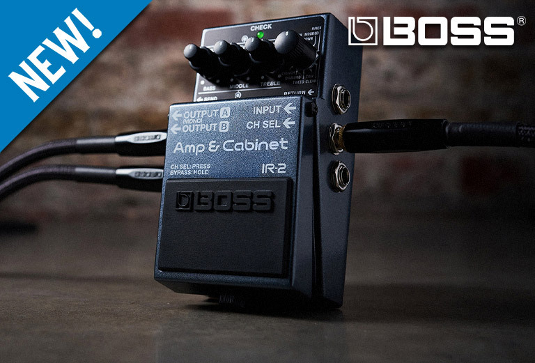 Next-level IR, amp & cab simulation from BOSS pedals - Andertons Music Co.