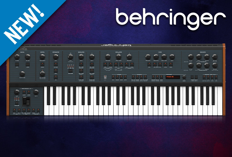 Behringer UB-Xa available for preorder at Andertons Music Co!